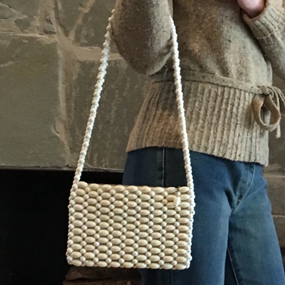 Vintage Handbags - Vintage Bag Purse Beaded Evening